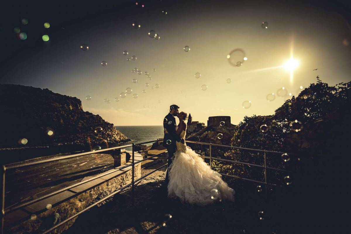 Trash the Dress FotoOri Studio Wedding Photographer