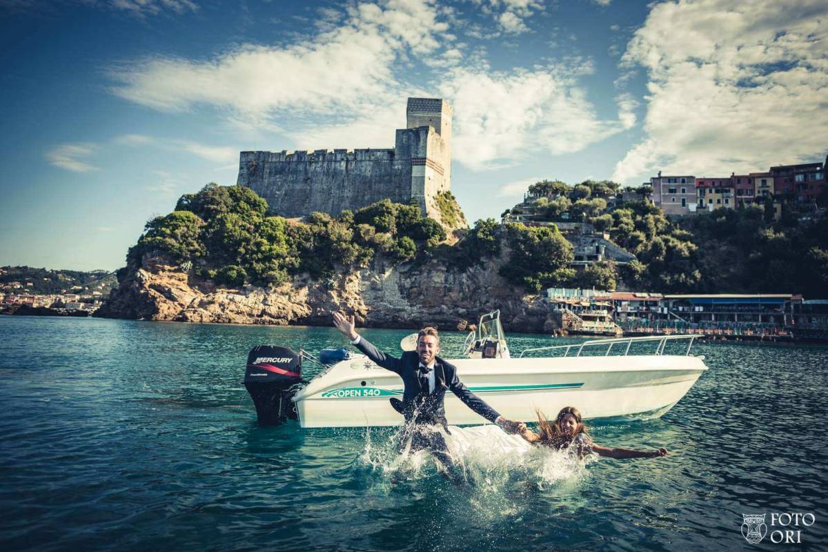 Trash the Dress Sea FotoOri Studio Wedding Photographer