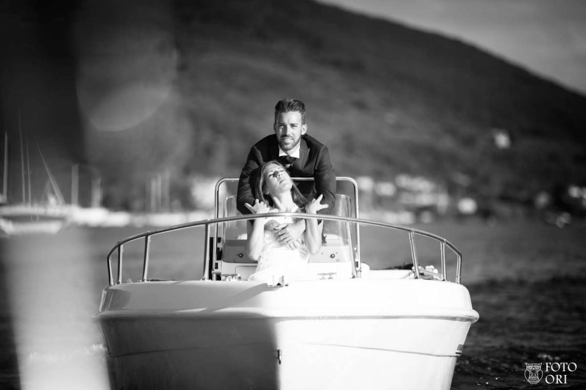 Trash the Dress Sea FotoOri Studio Wedding Photographer