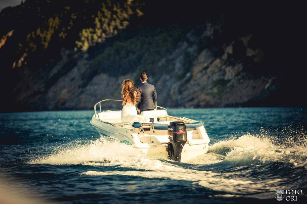 Trash the Dress Sea FotoOri Studio Wedding Photographer