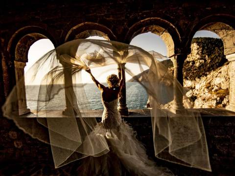 Trash the Dress FotoOri Studio Wedding Photographer