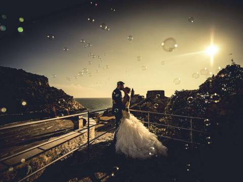 Trash the Dress FotoOri Studio Wedding Photographer