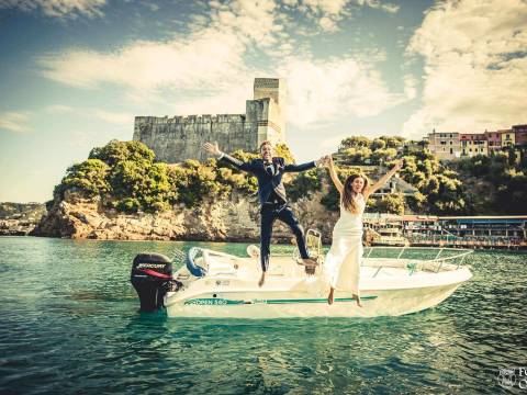 Trash the Dress Sea FotoOri Studio Wedding Photographer