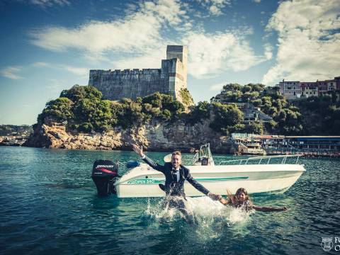 Trash the Dress Sea FotoOri Studio Wedding Photographer