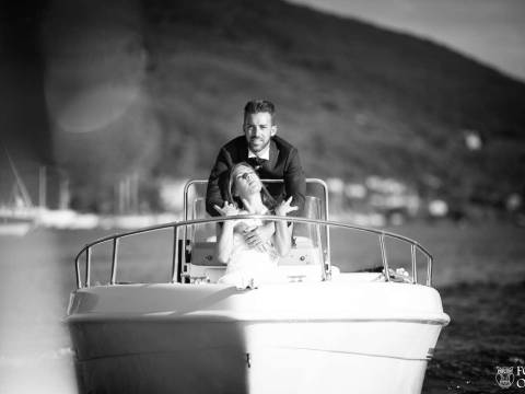 Trash the Dress Sea FotoOri Studio Wedding Photographer